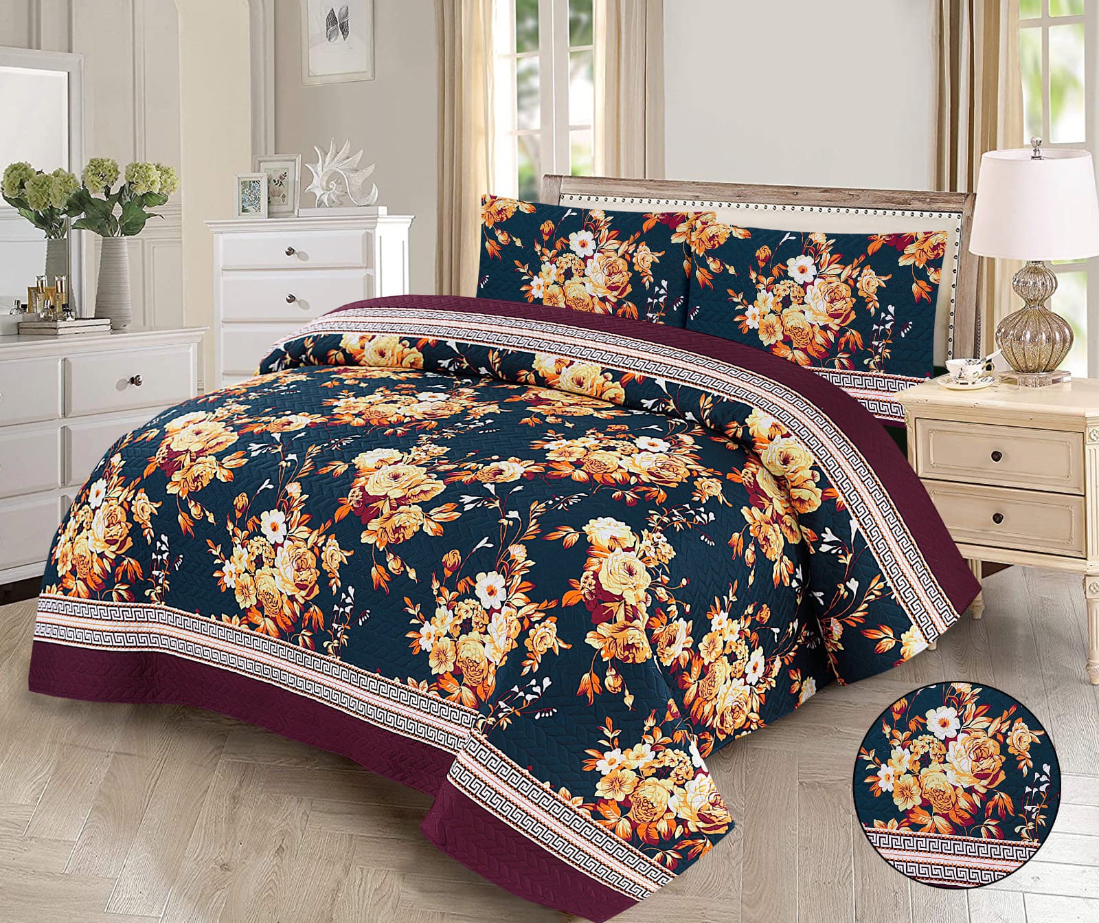 Bed Sheets King Size Double Bed Export Quality