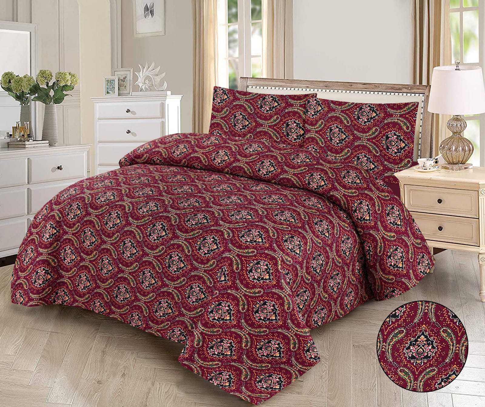 Bed Sheets King Size Double Bed Export Quality