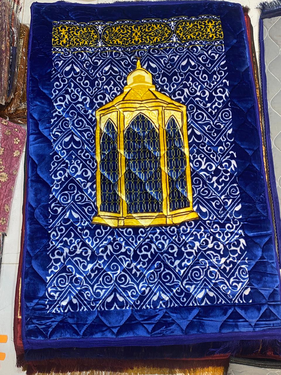 Prayer Mat Velvet with Foam Jaye Namaz