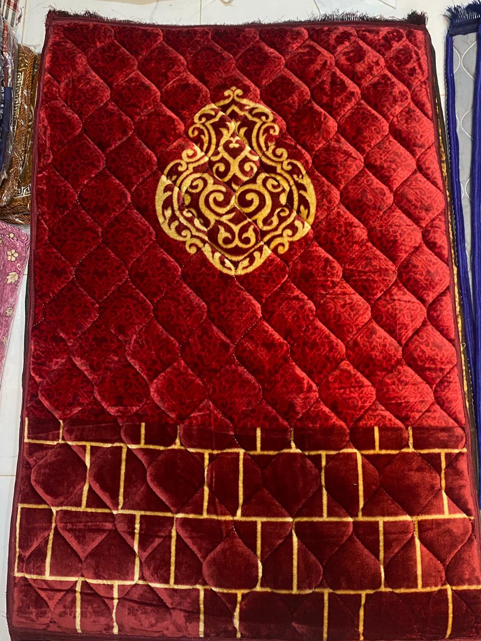 Prayer Mat Velvet with Foam Jaye Namaz