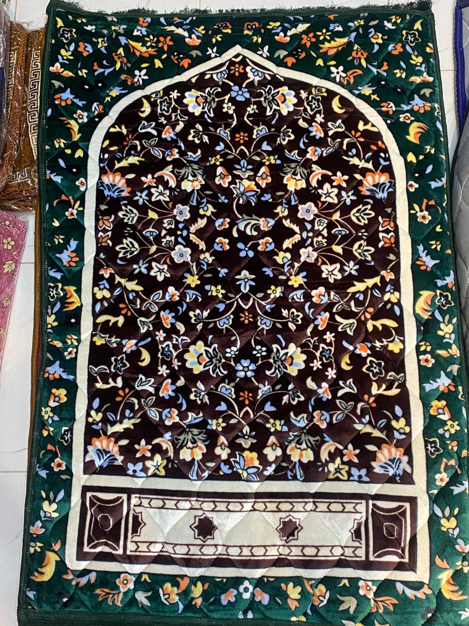 Prayer Mat Velvet with Foam Jaye Namaz
