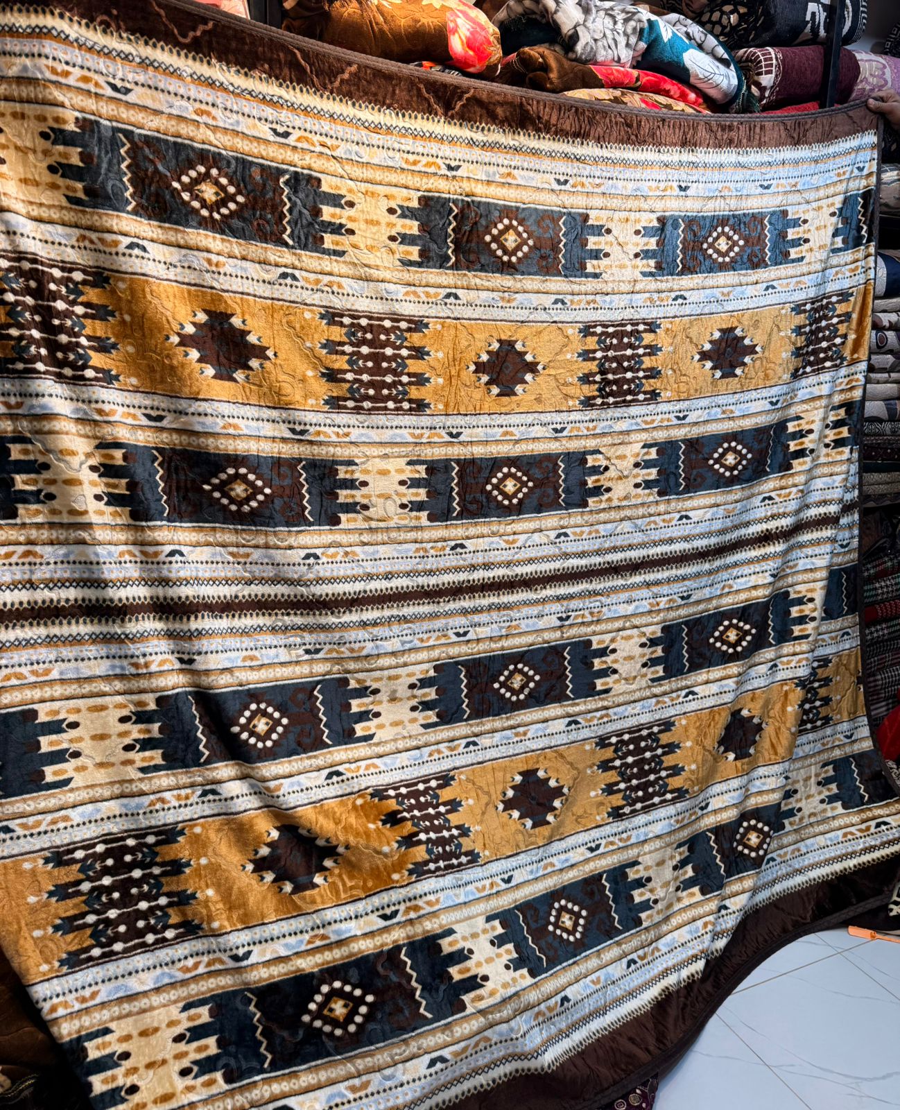 Royal Floral Elegance Bedsheet