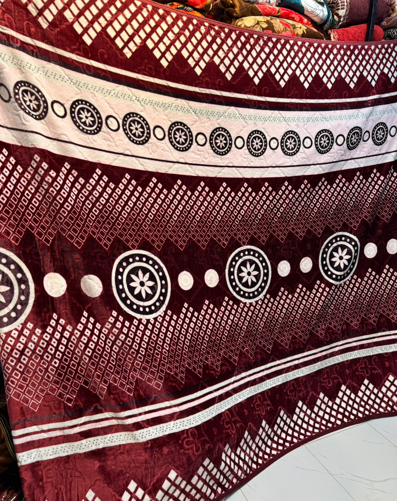 Royal Floral Elegance Bedsheet