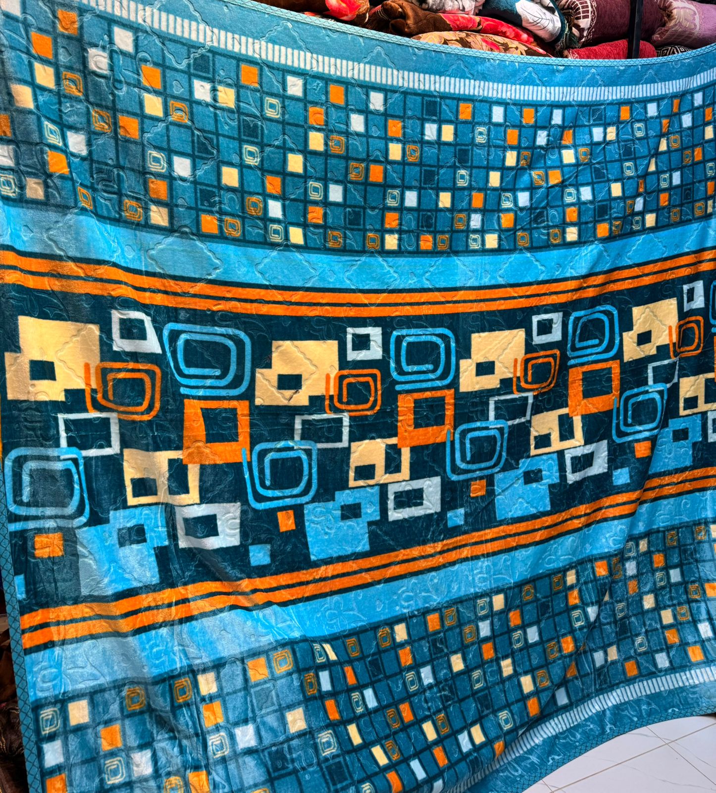 Royal Floral Elegance Bedsheet