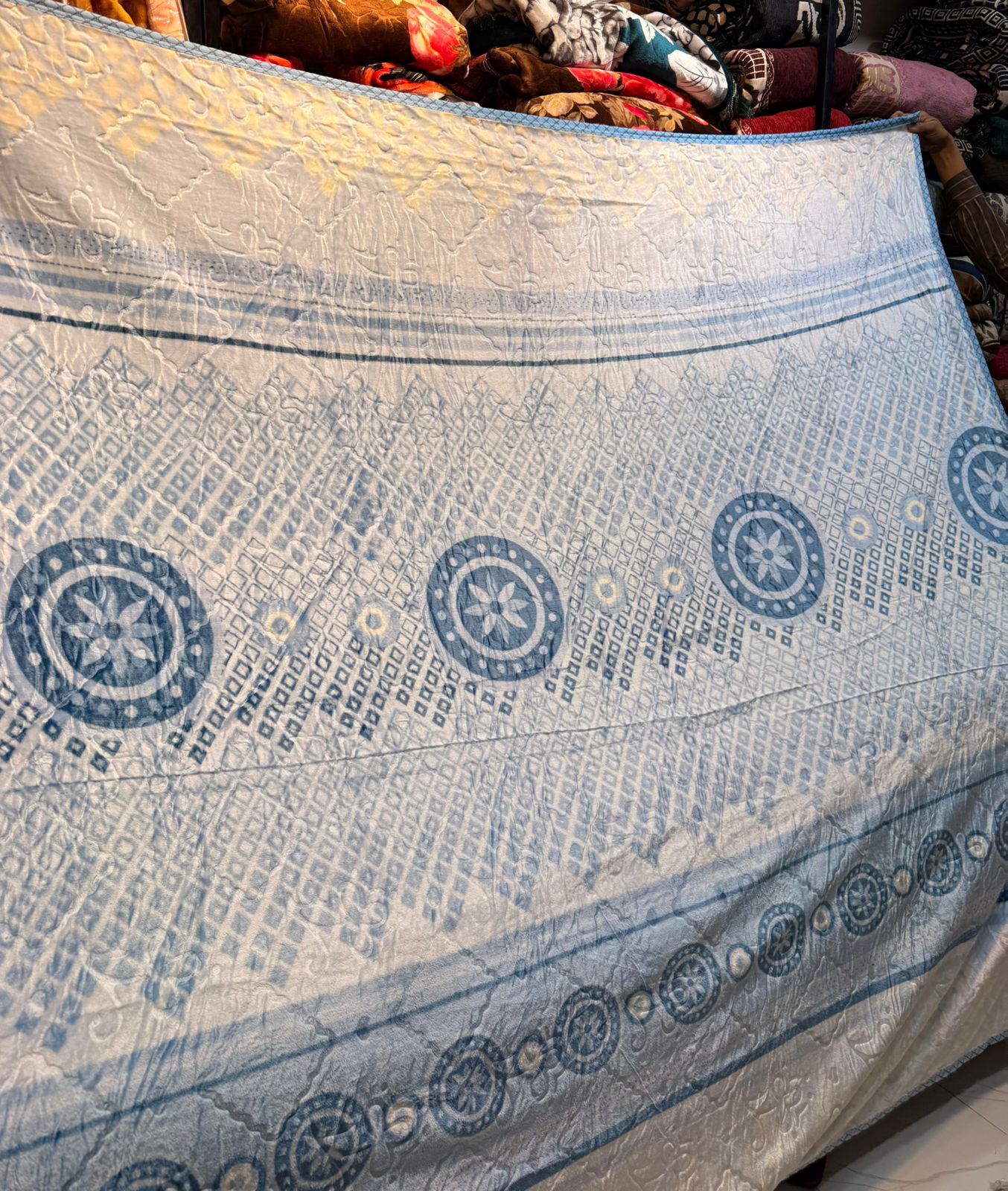 Royal Floral Elegance Bedsheet