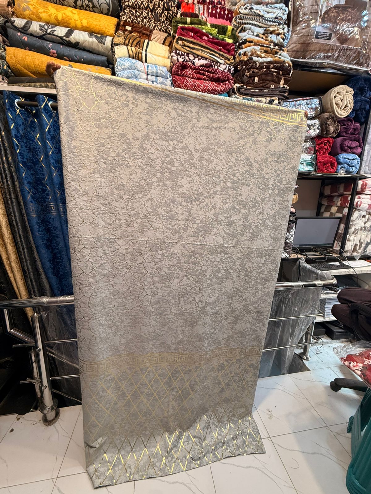 Velvet texture curtains L9 W4