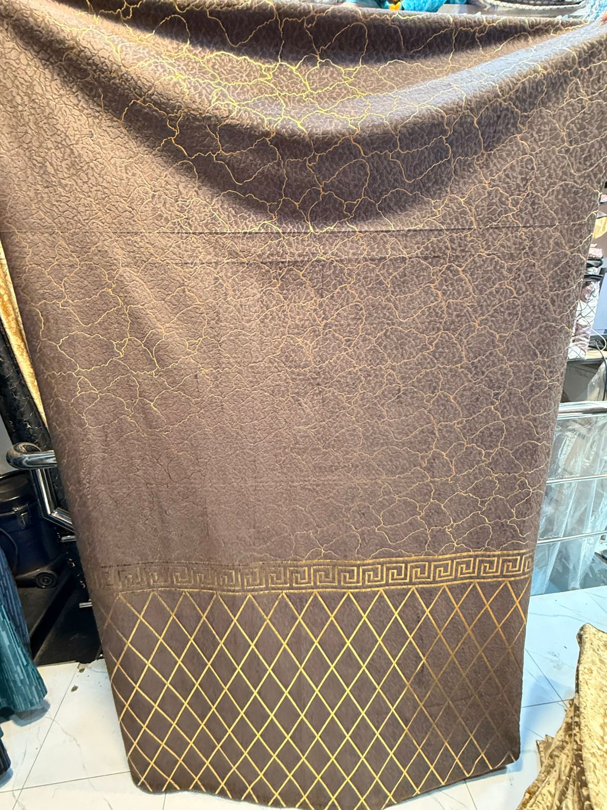 Velvet texture curtains L9 W4