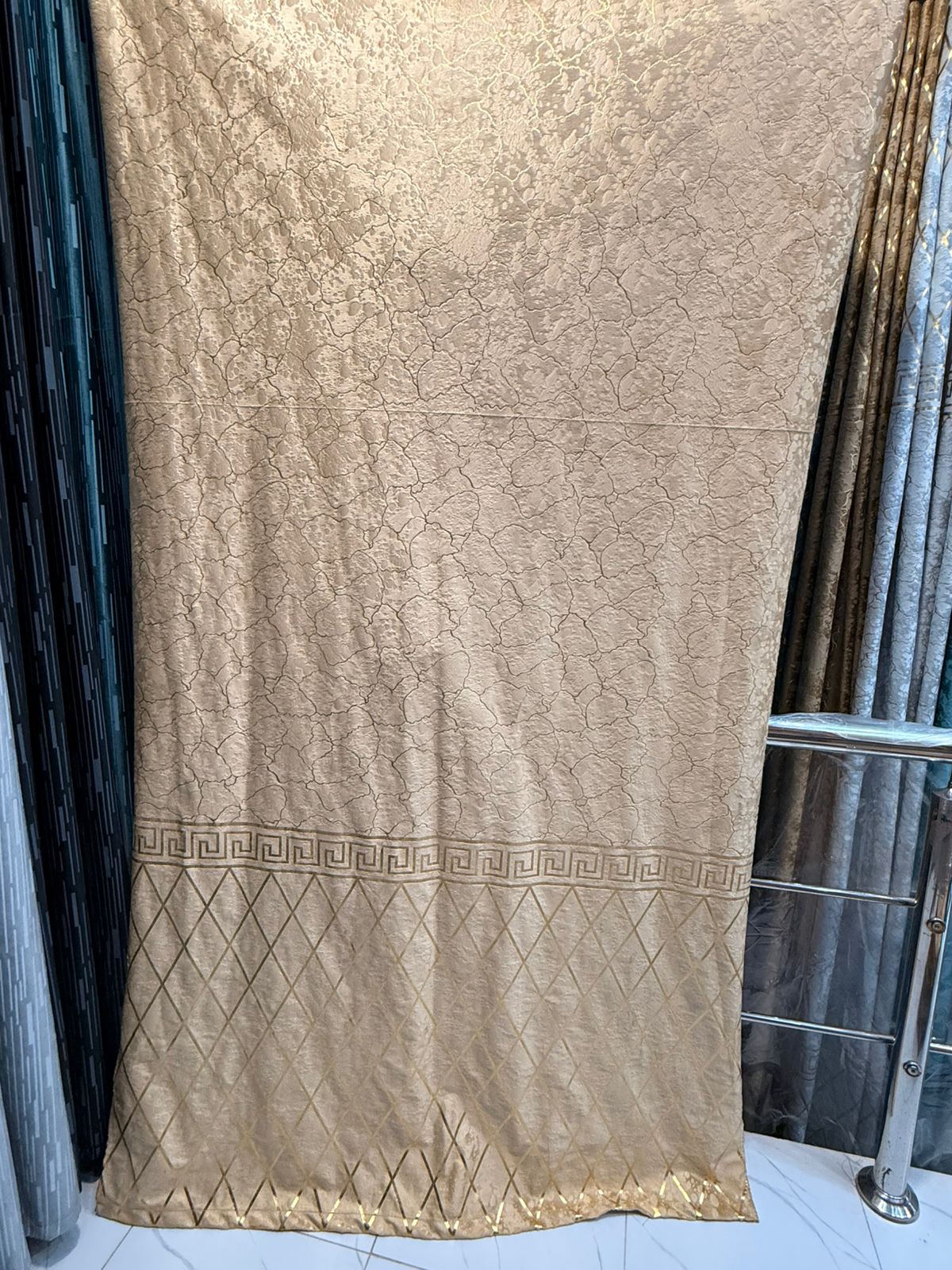 Velvet texture curtains L9 W4