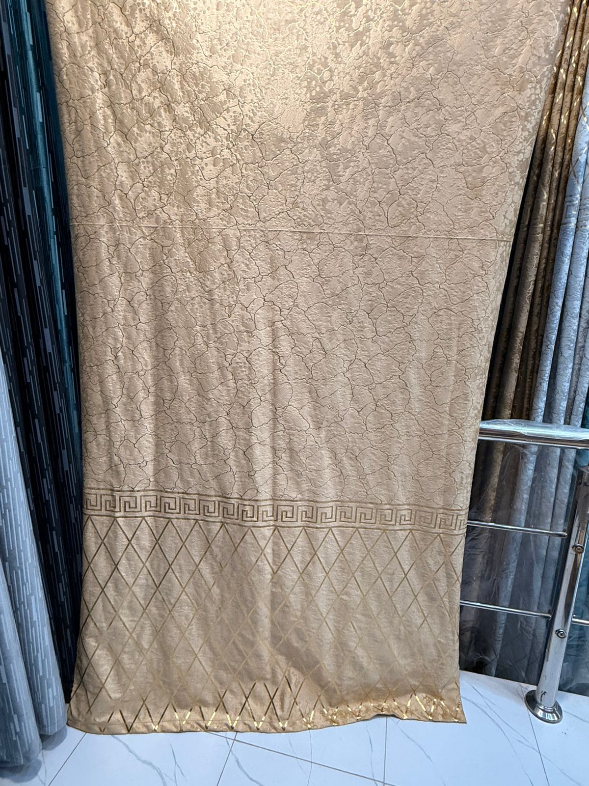 Velvet texture curtains L9 W4