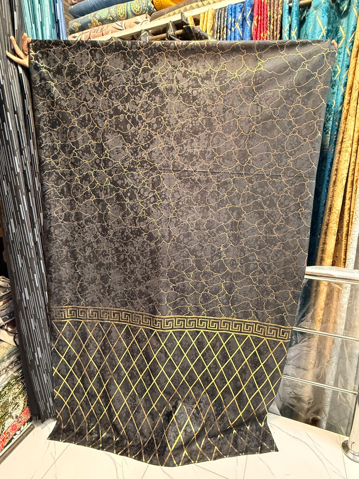 Velvet texture curtains L9 W4