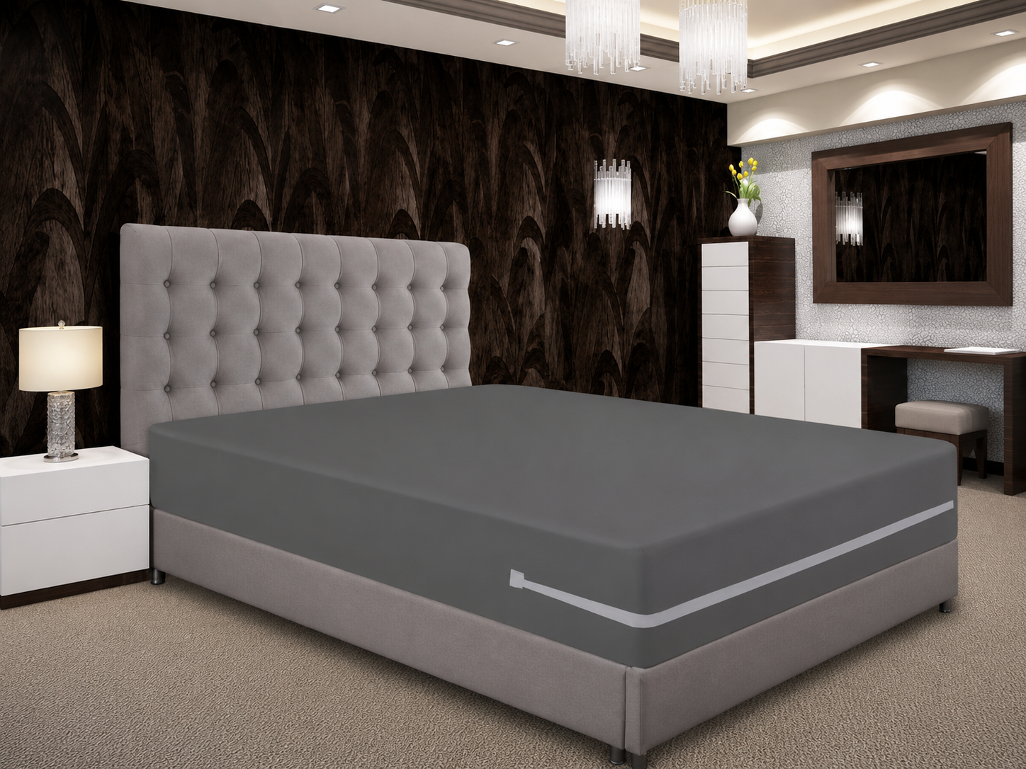 Zipper Waterproof Mattress Cover